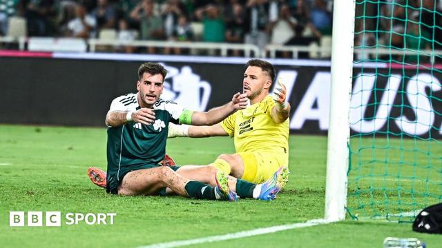 Fotis Ioannidis playing for Panathinaikos