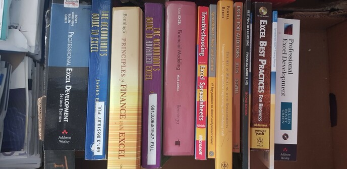 Books on Excel