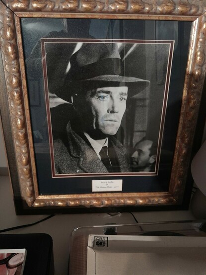 Male lead in the film The Wrong Man.