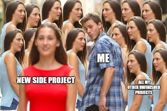 New side project meme
