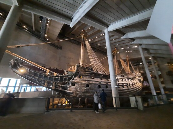 Vasa ship at the Vasa Museum at Stockholm, Sweden. 