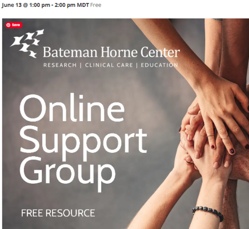 Online support group free resource
