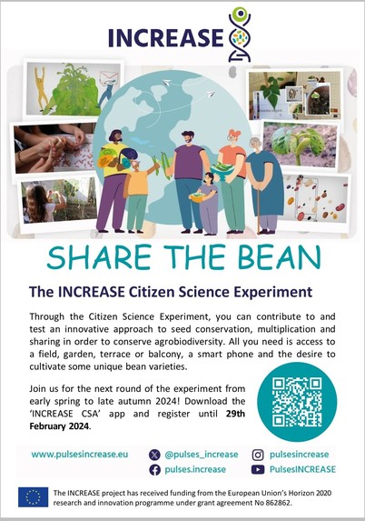 First page of "Share the bean"