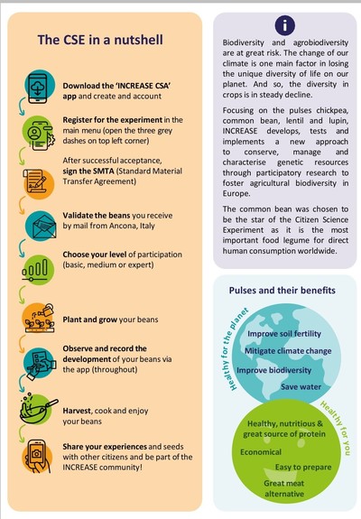 Second page of the "Share the bean" flyer