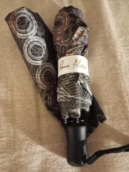 Telescopic umbrella.