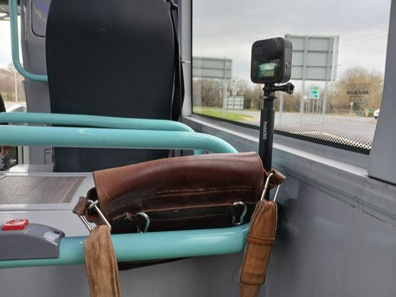 GoPro setup on bus 1