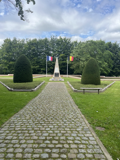 War memorial on the Kemmelberg 