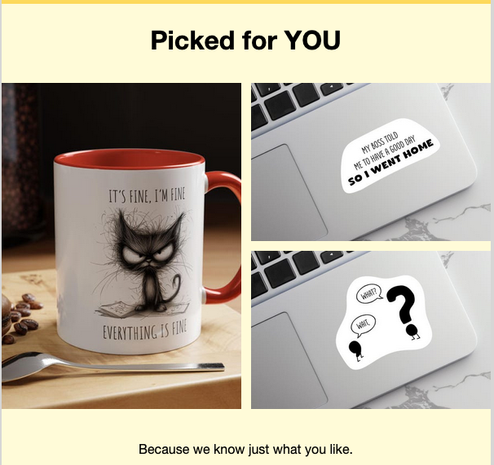 Feels like Etsy is getting personal here