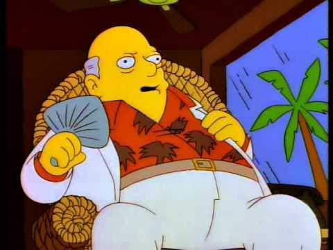 Cayman Islands banker from S7 E15 of The Simpsons.

