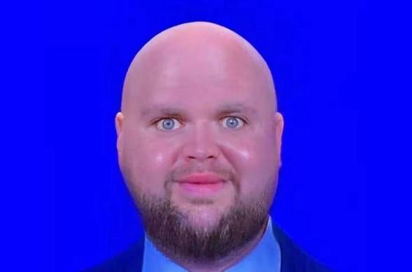 The bald JD Vance meme, which is supposedly a babyface edit (google it); but I think it looks like some kind of uncanny valley Chucky doll.