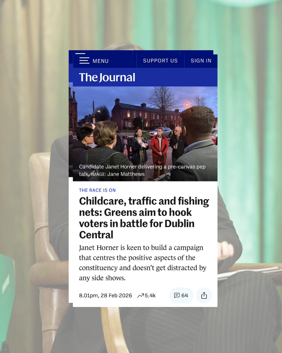 Posted media