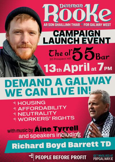 Campaign Launch Event poster design