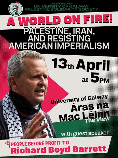 Poster graphic of the event