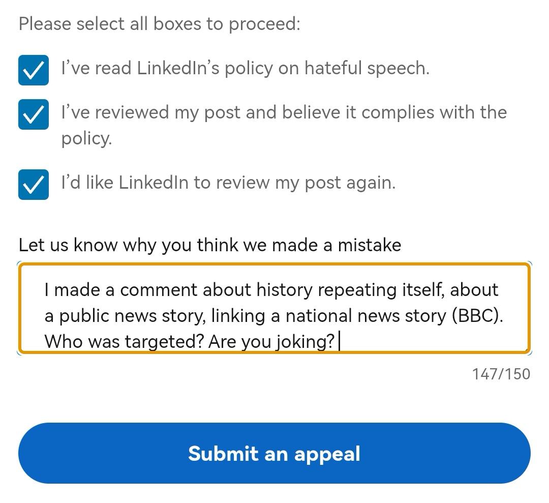Posted media