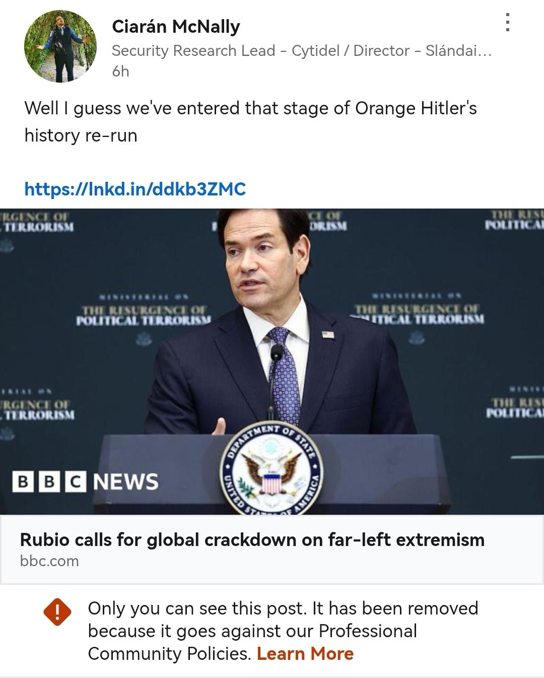 Posted media
