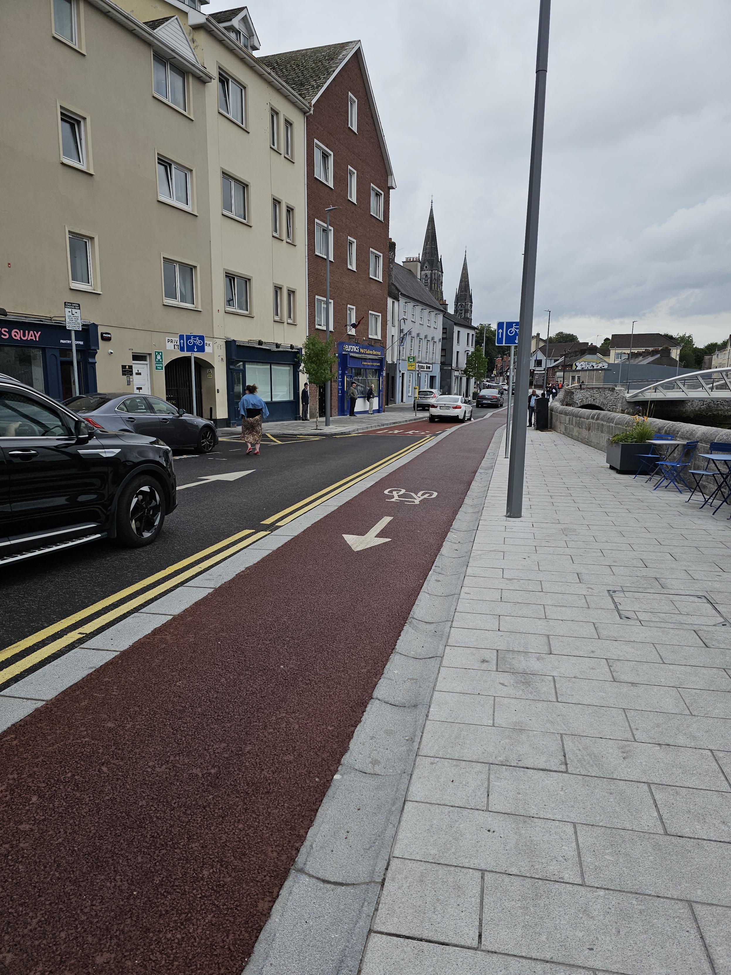 French's Quay looking towards St Patrick's Cathedral