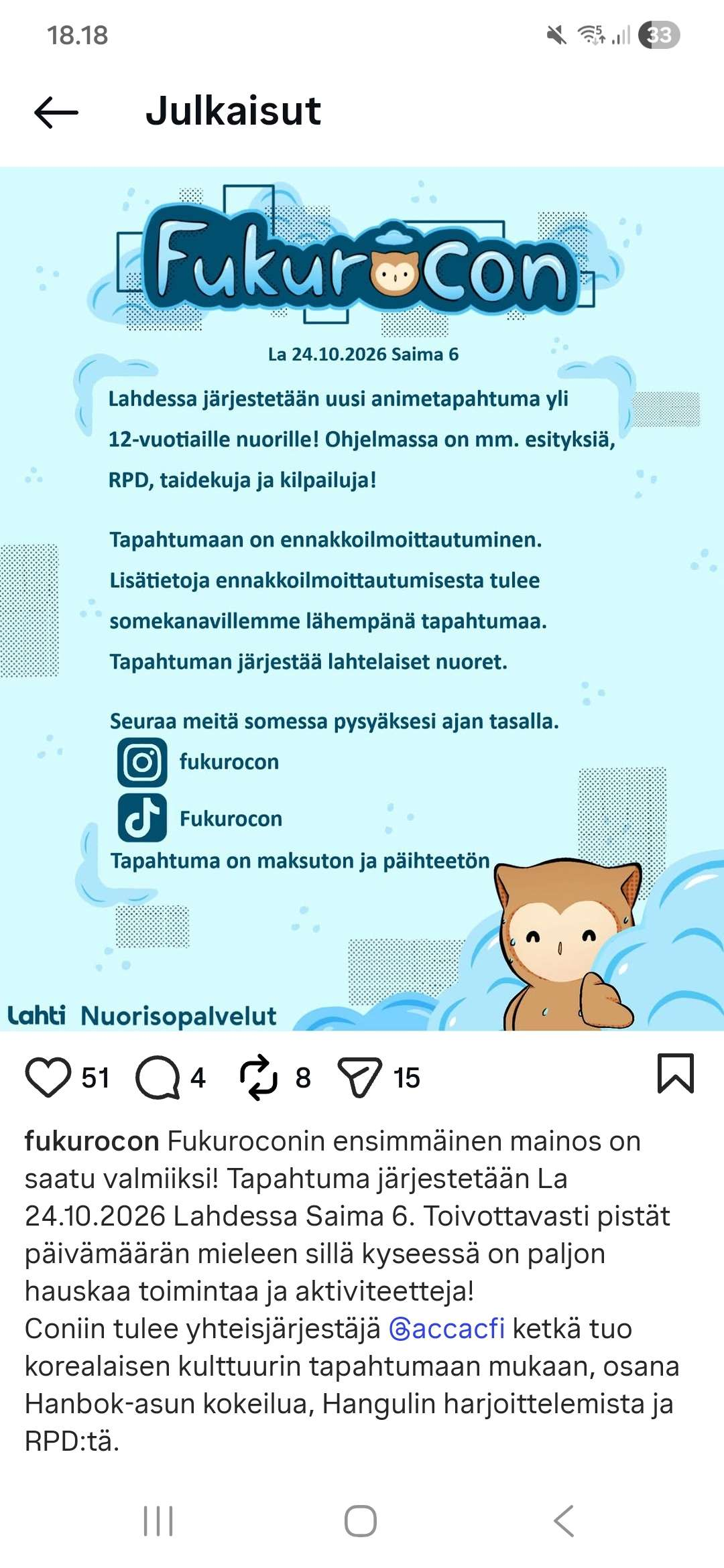Posted media