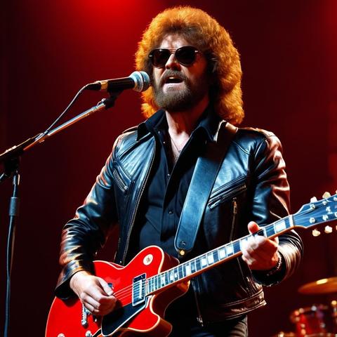 70s music art: Jeff Lynne, ELO