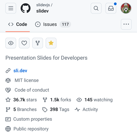 https://github.com/slidevjs/slidev