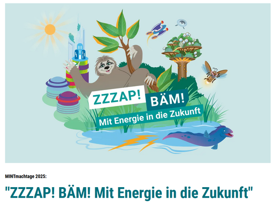 "ZZZAP! BÄM! Mit Energie in die Zukunft"