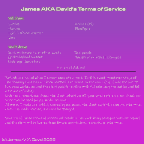 A terms of service sheet. I wish I had the time to transcribe it.