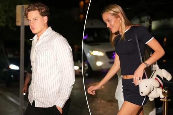 Joe Burrow, Olivia Ponton spark new dating buzz at F1 Miami