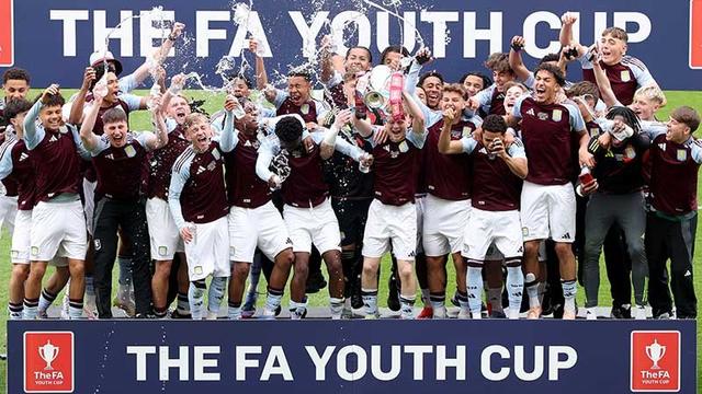 Aston Villa win FA Youth Cup for 2025 after 3-1 win over Manchester City at Villa Park