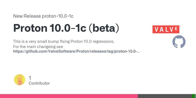 Valve's Proton 10.0-1c Update: Addressing Key Regressions in Gaming Compatibility