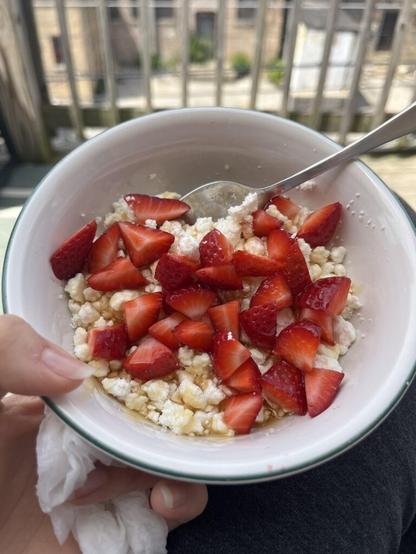 If you are not a big fan of cottage cheese, try this!