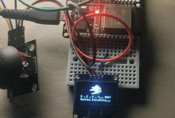 Bevy in no_std. Working on a breakout game using a bevy engine that will run on esp32 and oled display (+joystick)