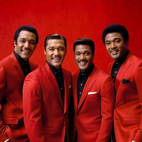 Soul music art: The Four Tops