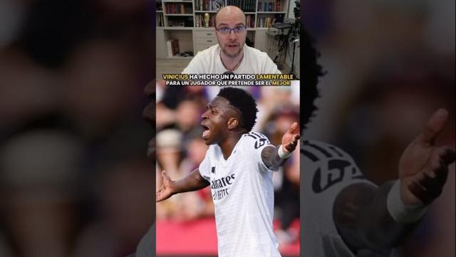 🤐 VINICIUS ha hecho un partido LAMENTABLE, está a años luz del nivel de Mbappé #vinicius #mbappe