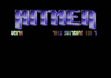 Screenshot of "Cut-In" - Crack: Hitmen - Published by Magic Disk 64-CP Verlag on Commodore 64 (1991)