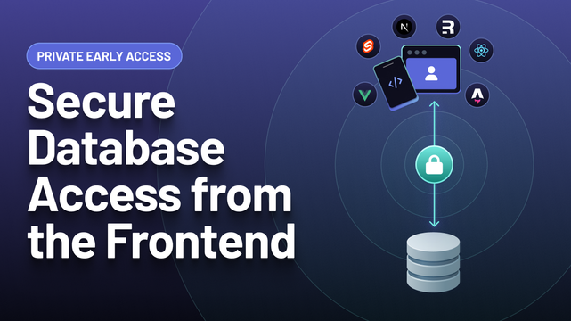 Database tools for modern developers