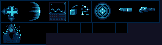 Tools icons that I will use for the tools menu, I cannot say what they are to avoid spoilering my own game :D