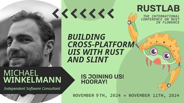 Michael Winkelmann: Building cross-platform UIs with Rust and Slint