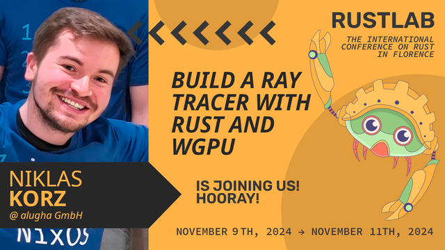 Niklas Korz: Build a Ray Tracer with Rust and wgpu