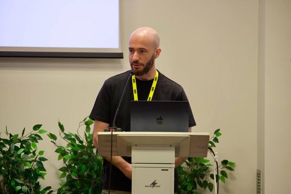 Marco Sampellegrini at RustLab, the International Conference on Rust in Florence, November 9th, 2024 - November 11th 2024
