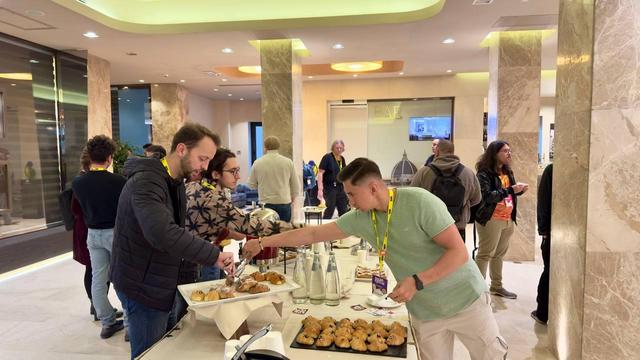 Coffee break at GoLab, the International Conference on Go in Florence, November 11th, 2024 - November 13th 2024