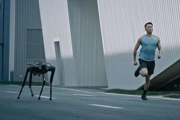 Cina, spunta il robot pantera che corre come Bolt