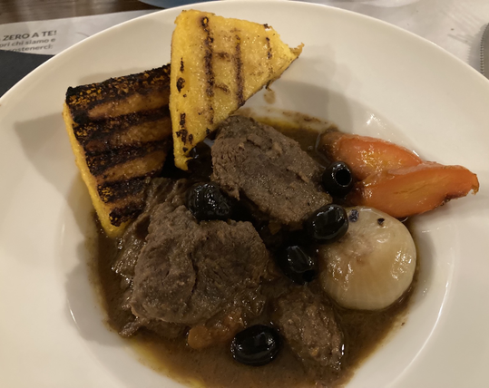 La foto mostra la ricetta descritta