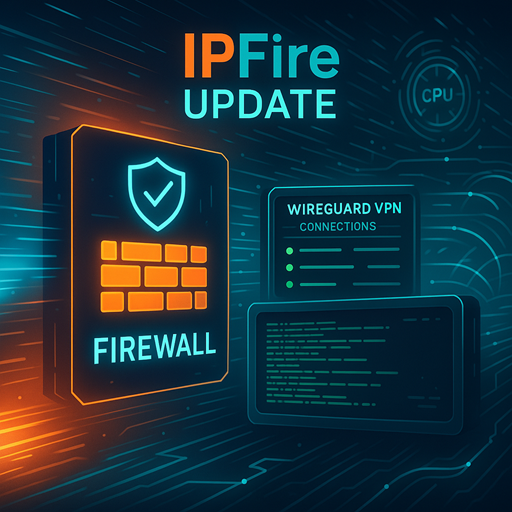 Aggiornamento di IPFire: Un Passo Avanti con WireGuard e Tante Novità!