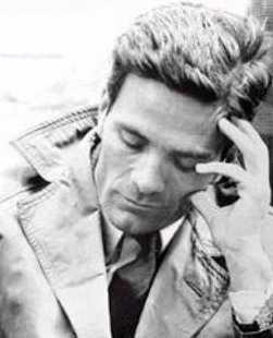 Pier Paolo Pasolini. Foto CC0 da Wikimedia commons