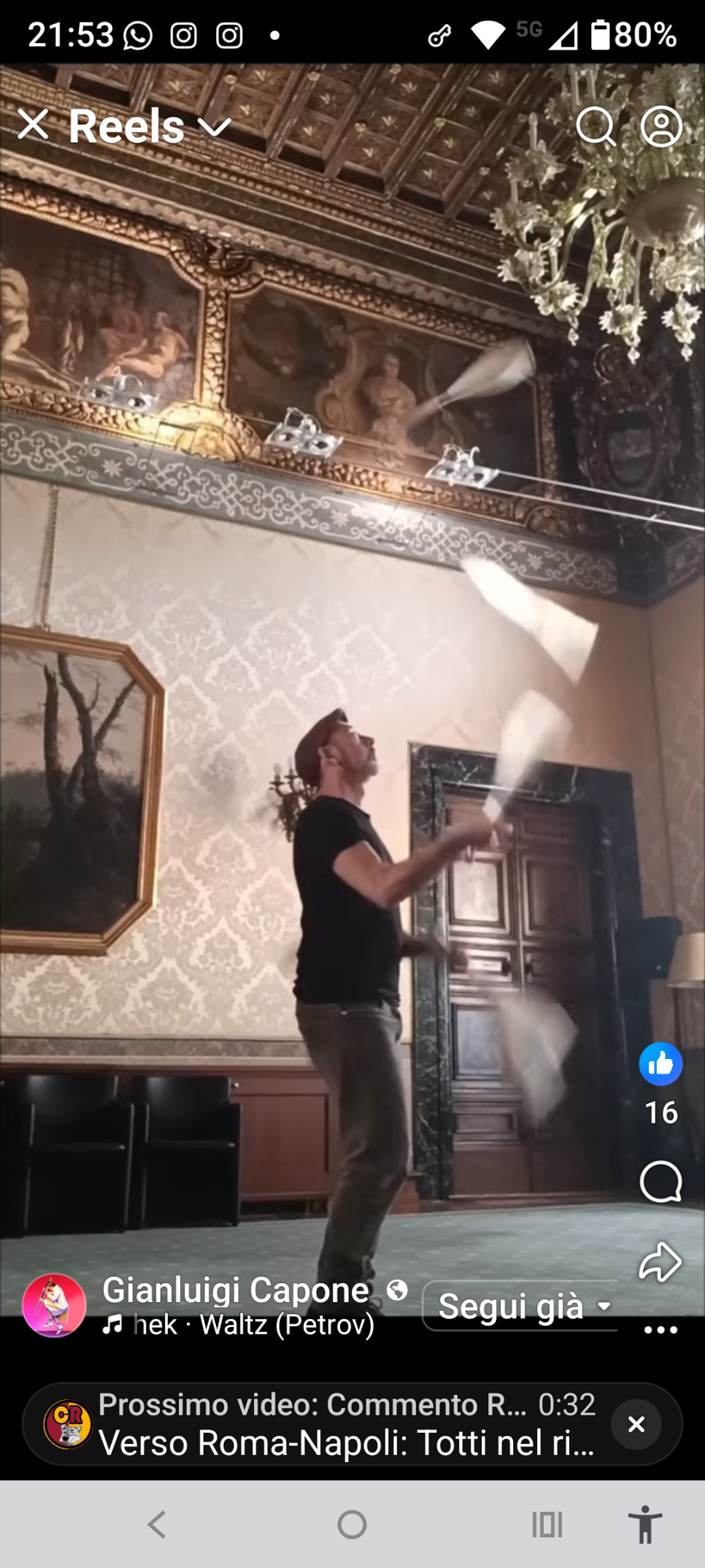 Ultimo e eccezionale: 🎹 "L'avvocato" Paolo Conte... Auditorium parco della 🎶 musica (Posto vicino, costoso, ...ma biglietto 😅 offerto da un amico, Compagni di medie...siamo ancora 4Amici ...al🎼bar...) Avevo (sempre regalo di una 😘 cara amica..) 4biglietti per i Rolling Stones...al 🏟️ Flaminio, ...ma li ho 🤣 venduti là fuori tipo bagarino.. tanto ero in miseria 😂