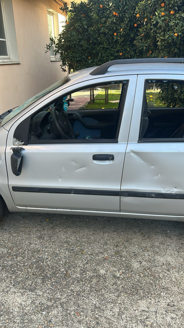 Una foto che mostra cosa è la violenza in pratica.