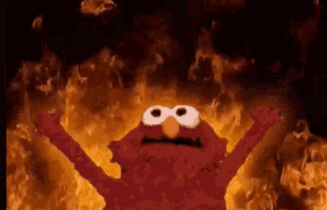 Elmo fire.