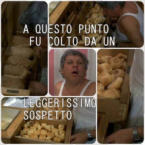 Fantozzi si ritrova la propria casa invasa da filoni di pane che sua moglie aveva comprato dallo stesso panettiere