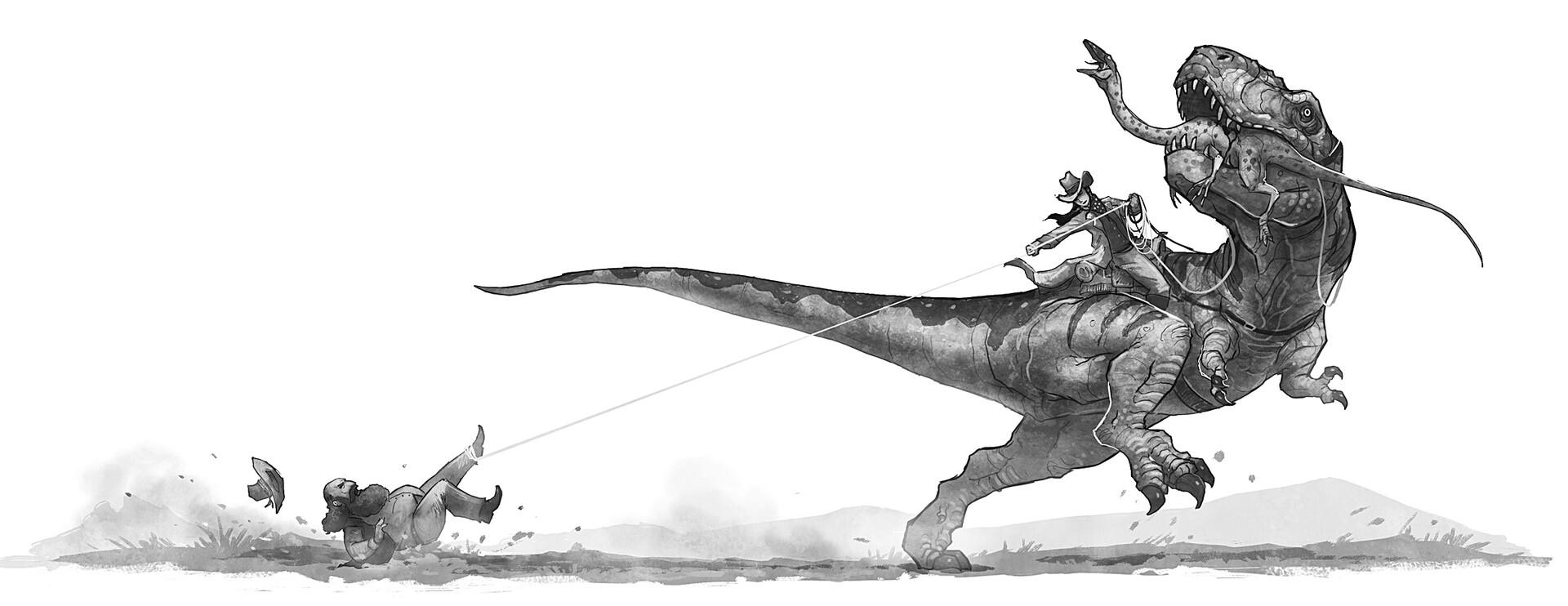 Dinosaurs of the Wild West by Shaun Keenan.