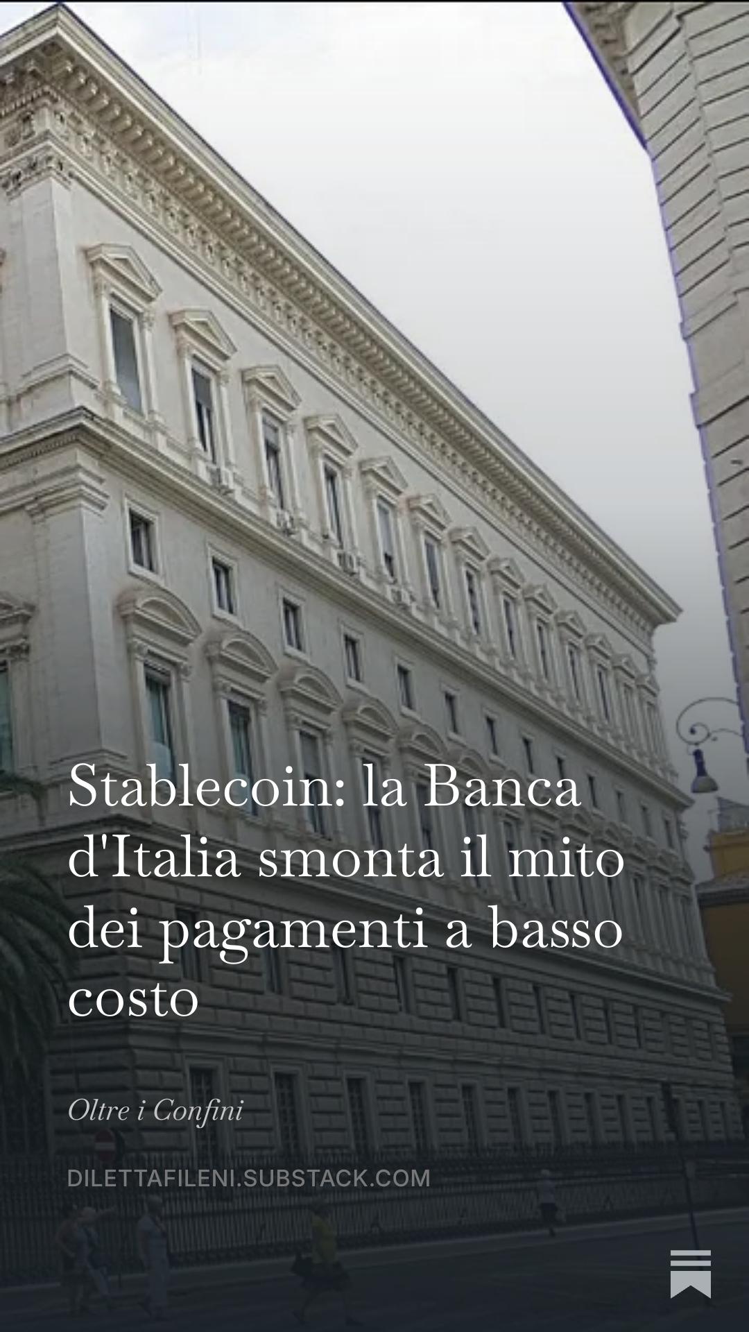 Foto palazzo Banca d'Italia