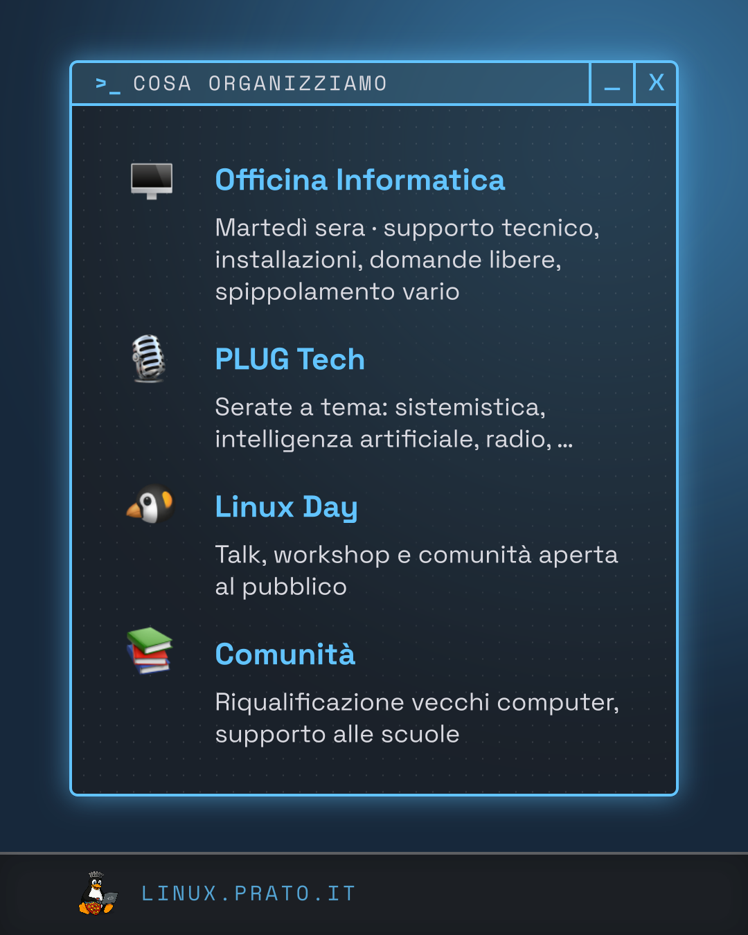 Cosa facciamo